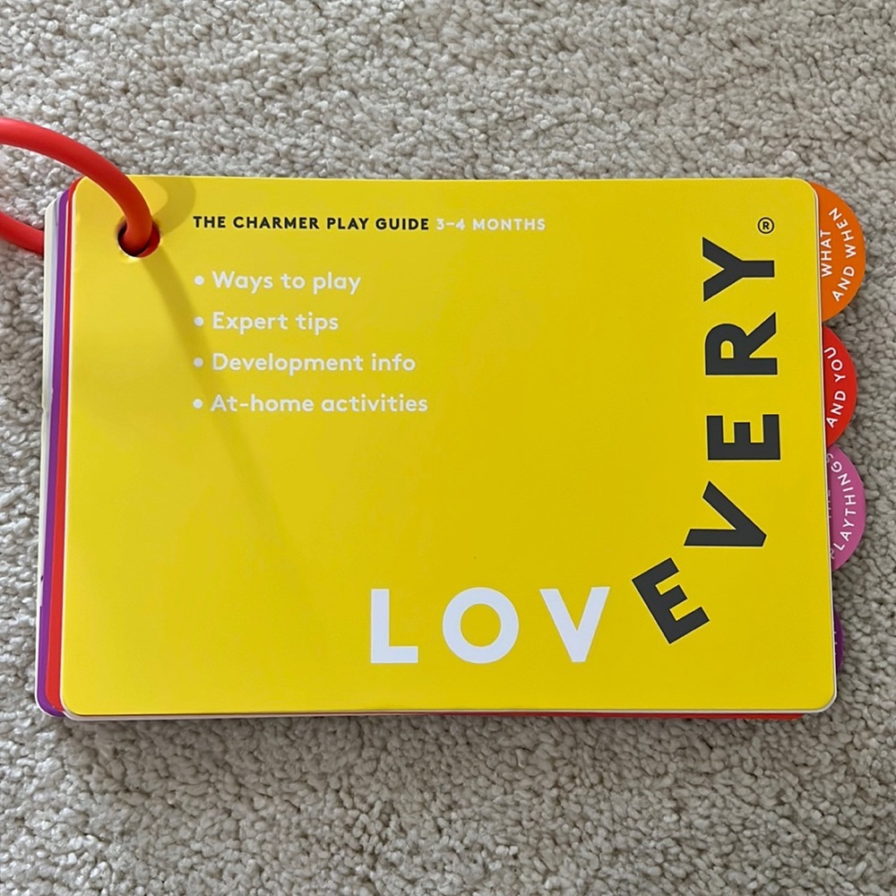 LovEvery play guide 3-4 months